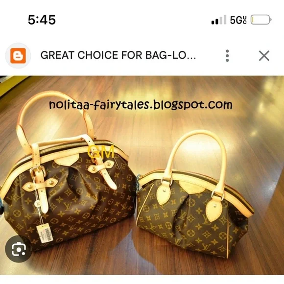 AUTHENTIC WITH PAPERS Louis Vuitton Tivoli GM Monogram Shoulder Bag - Picture 12 of 13